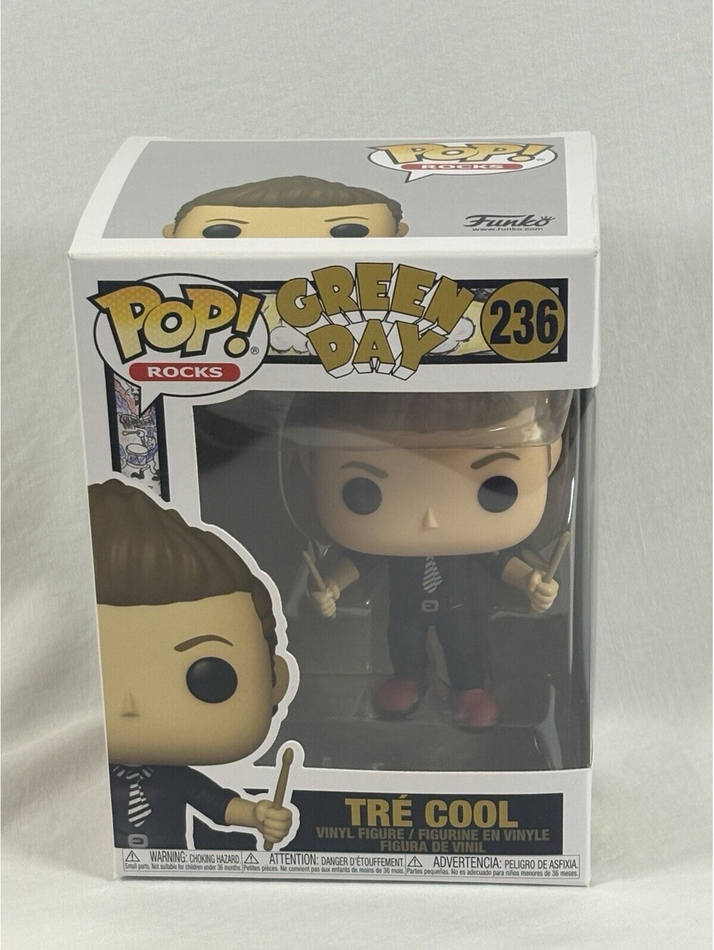 Funko POP Rocks GREEN DAY  #236  Tre Cool